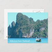 Postkarte Thailand (Vorne/Hinten)