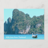 Postkarte Thailand (Vorderseite)