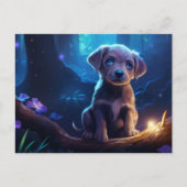 Postkarte The Best Four-Legged Friend (Vorderseite)