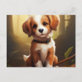 Postkarte The Charming and Endearing Dog (Vorderseite)