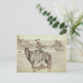 Postkarte "The Cow Boy" (Stehend Vorderseite)