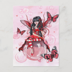 Postkarte "The Crimson Fairy"