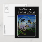 Postkarte "The Cry Ghost" (Vorne/Hinten)