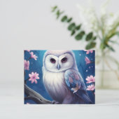 Postkarte The Enigmatic Owl's Secret (Stehend Vorderseite)