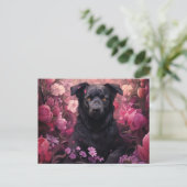 Postkarte The Floral Companion (Stehend Vorderseite)