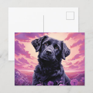 Postkarte The Flower Admirer