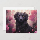Postkarte The Flower Companion (Vorne/Hinten)