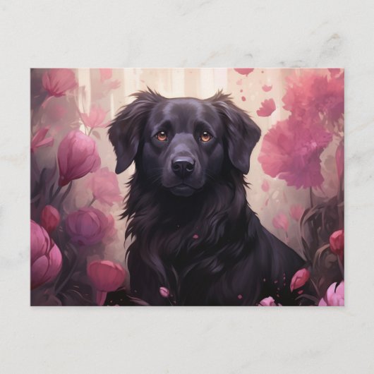 Postkarte The Flower Companion (Vorderseite)
