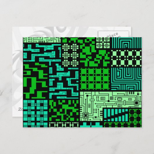 Postkarte "The Intelligence" (Vorne/Hinten)