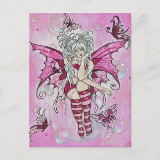 Postkarte "The Magenta Fairy"