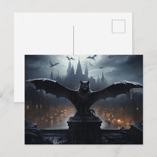 Postkarte The Mystery of Strange Things (Vorne/Hinten)