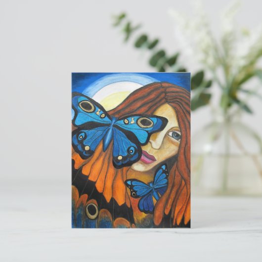 Postkarte: "The Passing" Postkarte (Stehend Vorderseite)