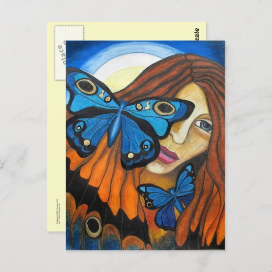 Postkarte: "The Passing" Postkarte (Vorne/Hinten)