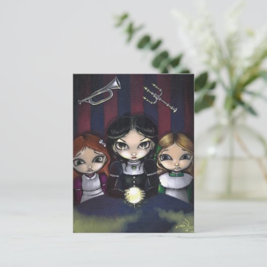 Postkarte "The Seance" (Stehend Vorderseite)