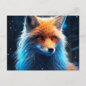 Postkarte The Sly Charm of the Lone Fox (Vorderseite)