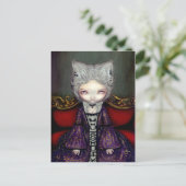 Postkarte "The Violet Duchess" (Stehend Vorderseite)
