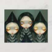 Postkarte "Three Hexy Sisters" (Vorderseite)