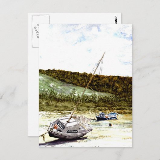 Postkarte "Tide's Out" (Vorne/Hinten)