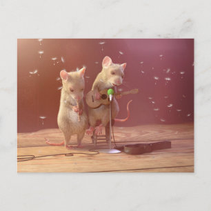 Postkarte: "Tiny Artists" Postkarte