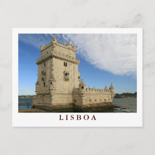 Postkarte "Torre de Belem, Lisboa"