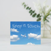 Postkarte Touch behalten (Stehend Vorderseite)