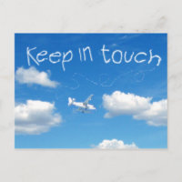 Postkarte Touch behalten