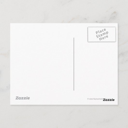 Postkarte - traurige Wälder (Rückseite)