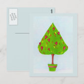 Postkarte Tree of Hearts (Vorne/Hinten)