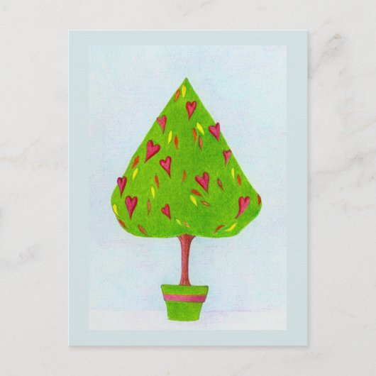 Postkarte Tree of Hearts (Vorderseite)