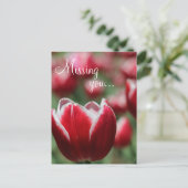 Postkarte/Tulip Postkarte (Stehend Vorderseite)