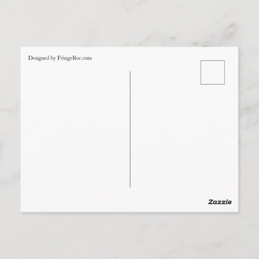 Postkarte - Tupper Lake NY (Rückseite)