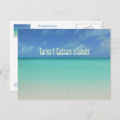 Postkarte, "TURKS & CAICOS INSELN" Postkarte (Vorne/Hinten)