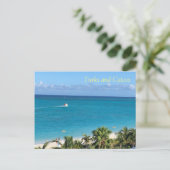 Postkarte Turks und Caicos (Stehend Vorderseite)