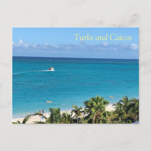 Postkarte Turks und Caicos (Vorderseite)