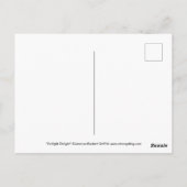 Postkarte "Twilight Delight" (Rückseite)