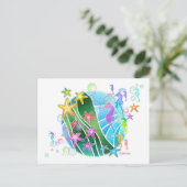 Postkarte - Unter dem Pop des Meeres Kunst (Stehend Vorderseite)