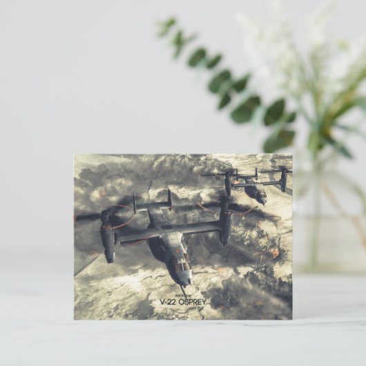Postkarte V-22 Osprey (Stehend Vorderseite)