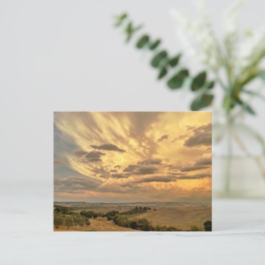 Postkarte Val D'Orcia (Stehend Vorderseite)