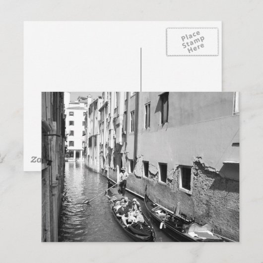 Postkarte Venedig (Vorne/Hinten)