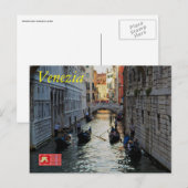 Postkarte Venedig (Vorne/Hinten)