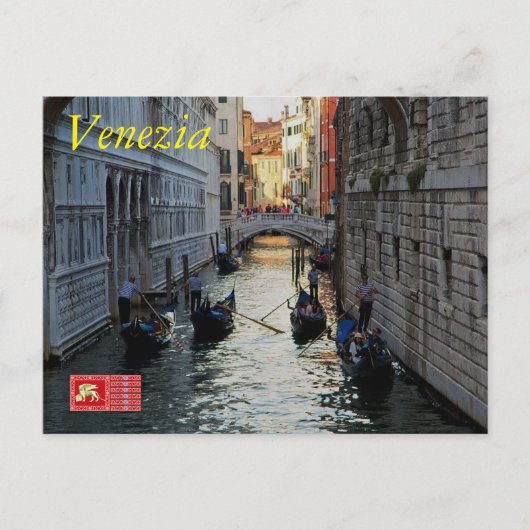 Postkarte Venedig (Vorderseite)