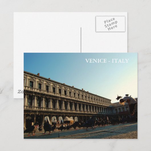 Postkarte Venedig (Vorne/Hinten)