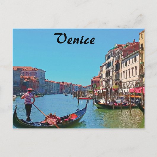 Postkarte Venedig (Vorderseite)