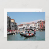 Postkarte Venedig (Vorne/Hinten)