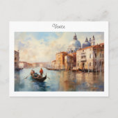 Postkarte Venedig, Italien (Vorderseite)