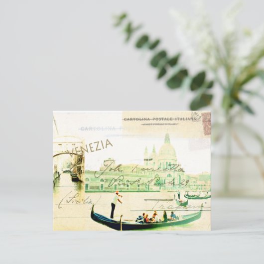 Postkarte Venezia (Stehend Vorderseite)