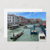 Postkarte Venice Grand Canal (Vorne/Hinten)
