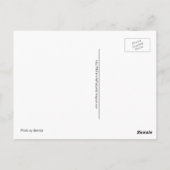 Postkarte - Verlieren Sie nie Ihr Kind im Inneren (Rückseite)