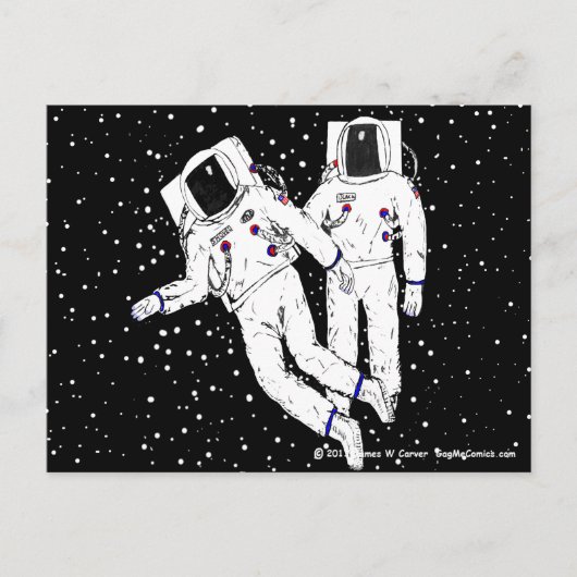 Postkarte "verlorenes Gewicht" (Vorderseite)