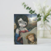 Postkarte "Veronica's Veil" (Stehend Vorderseite)